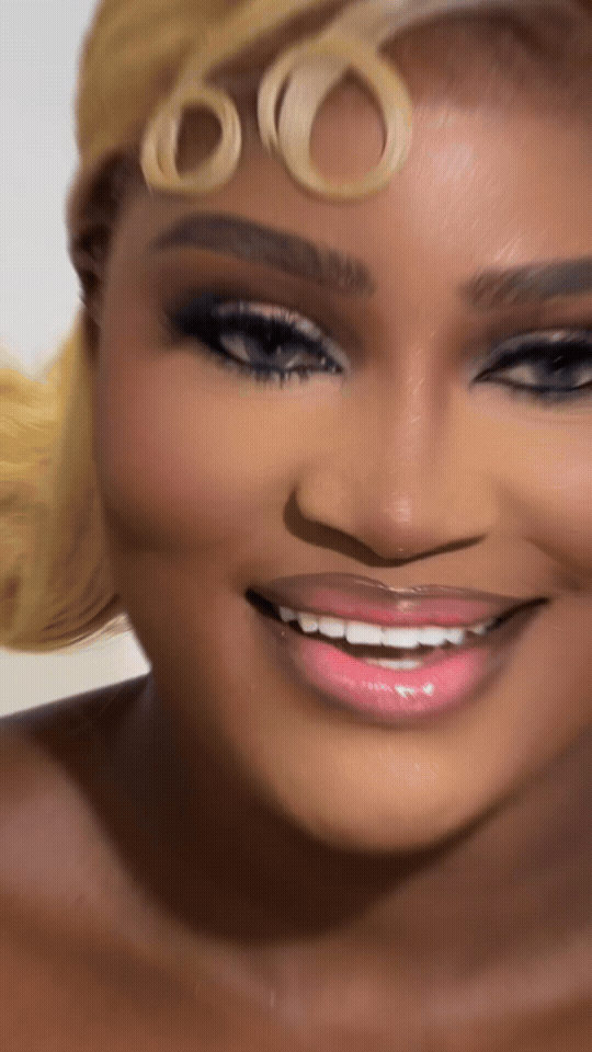 Looping birthday glam video with sparkle details